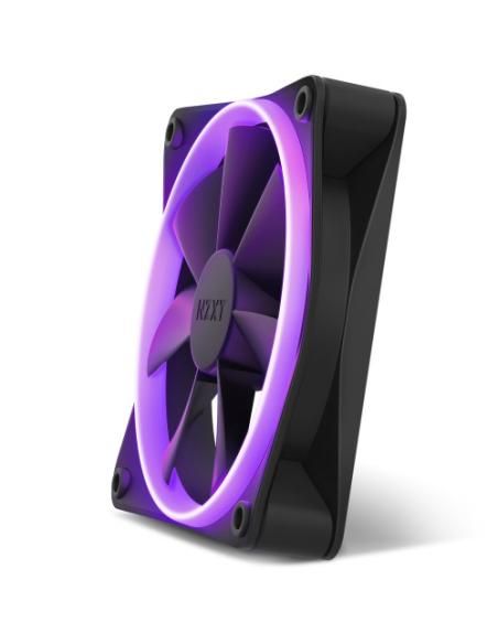 NZXT F120 RGB Carcasa del ordenador Ventilador 12 cm Negro 1 pieza(s)
