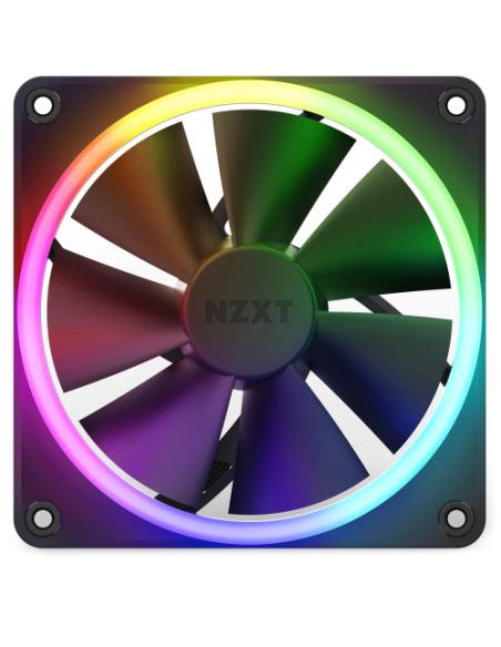 NZXT F120 RGB Carcasa del ordenador Ventilador 12 cm Negro 1 pieza(s)