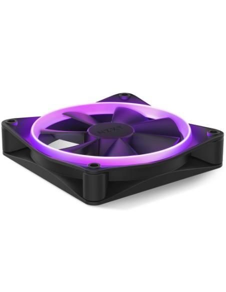 NZXT F120 RGB Carcasa del ordenador Ventilador 12 cm Negro 1 pieza(s)