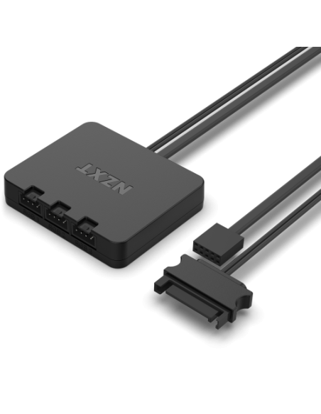 NZXT F120 Core RGB Carcasa del ordenador Ventilador 12 cm Blanco 3 pieza(s)