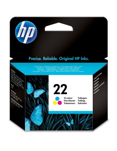 HP 22 cartucho de tinta 1 pieza(s) Original Rendimiento está