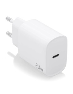CARGADOR USB-C PD3.0 1 PUERTO 1XUSB-C 20W BLANCO AISENS A110-0752