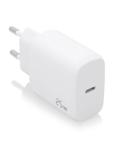 CARGADOR USB-C PD3.0 1 PUERTO 1XUSB-C 25W BLANCO AISENS A110-0756