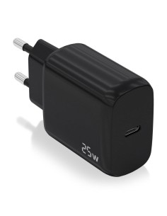 CARGADOR USB-C PD3.0 1 PUERTO 1XUSB-C 25W NEGRO AISENS A110-0757