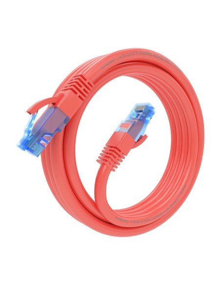 CABLE RED LATIGUILLO RJ45 CAT.6 UTP AWG26 CCA ROJO 2.0M AISENS A135-0791