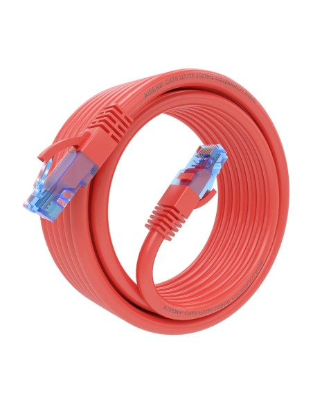CABLE RED LATIGUILLO RJ45 CAT.6 UTP AWG26 CCA ROJO 4.0M AISENS A135-0793
