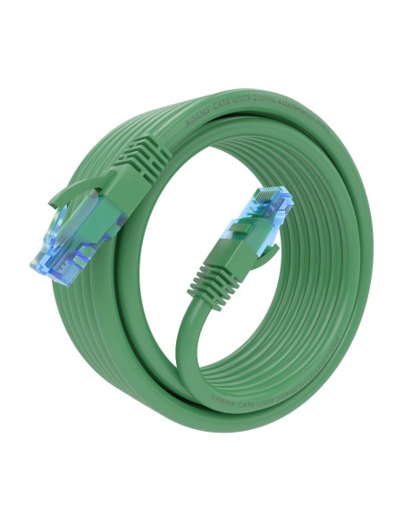 CABLE RED LATIGUILLO RJ45 CAT.6 UTP AWG26 CCA VERDE 4.0M AISENS A135-0813