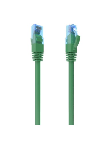 CABLE RED LATIGUILLO RJ45 CAT.6 UTP AWG26 CCA VERDE 5.0M AISENS A135-0814
