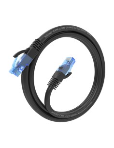 CABLE RED LATIGUILLO RJ45 CAT.6 UTP AWG26 CCA NEGRO 1.5M AISENS A135-0844