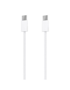 CABLE AISENS USB 2.0 3A 60W APPLE USB-C M-USB-C M BLANCO 1.0M