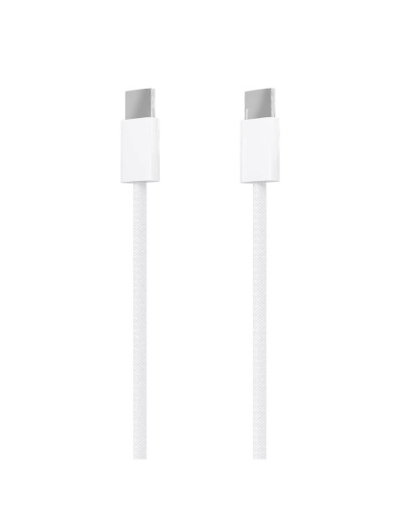 CABLE AISENS USB 2.0 3A 60W APPLE USB-C M-USB-C M BLANCO 1.0M