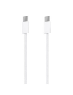 CABLE AISENS USB 2.0 3A 60W APPLE USB-C M-USB-C M BLANCO 2.0M