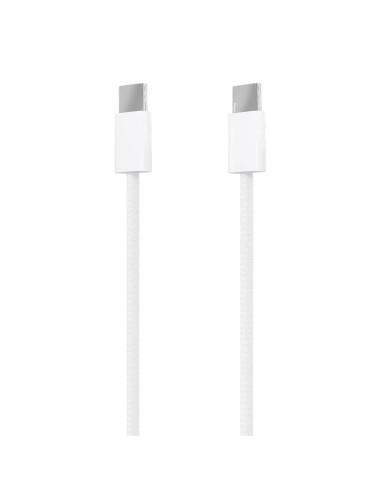 CABLE AISENS USB 2.0 3A 60W APPLE USB-C M-USB-C M BLANCO 2.0M