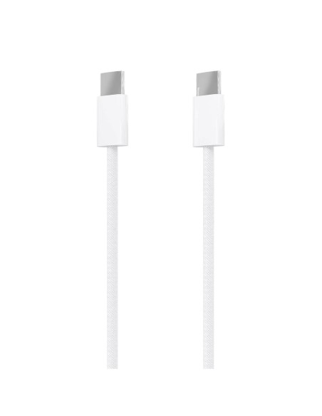 CABLE AISENS USB 2.0 3A 60W APPLE USB-C M-USB-C M BLANCO 2.0M