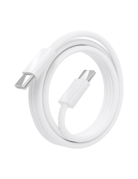 CABLE AISENS USB 2.0 3A 60W APPLE USB-C M-USB-C M BLANCO 2.0M