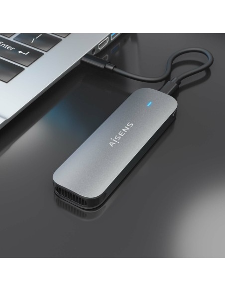 CAJA EXTERNA M.2 NGFF ASM2-006GRY SATA A USB3.1 GEN1 GRIS AISENS ASM2-006GRY