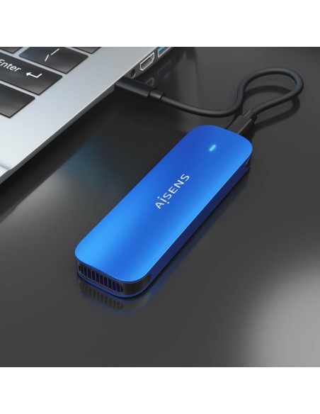 CAJA EXTERNA M.2 NGFF ASM2-026BLU NVME A USB3.2 GEN2 AZUL AISENS ASM2-026BLU