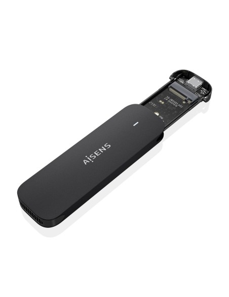 CAJA EXTERNA M.2 NGFF ASM2-024B NVME A USB3.2 GEN2 NEGRA AISENS ASM2-024B