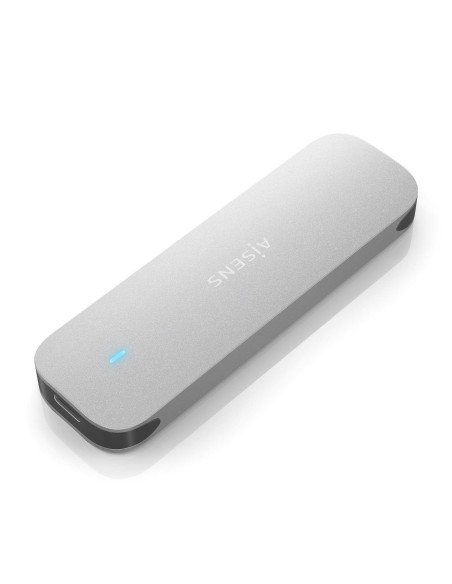 CAJA EXTERNA M.2 NGFF ASM2-025SL NVME A USB3.2 GEN2 PLATA AISENS ASM2-025SL