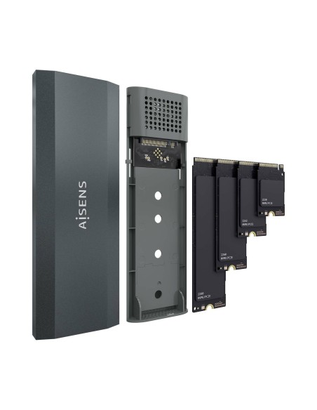 CAJA EXTERNA AISENS M.2 (NGFF) ASM2-029GR NVME A USB3.2 GEN2 GRIS