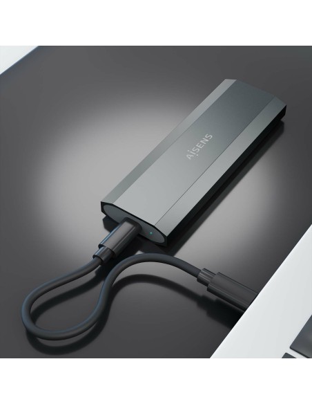 CAJA EXTERNA AISENS M.2 (NGFF) ASM2-029GR NVME A USB3.2 GEN2 GRIS