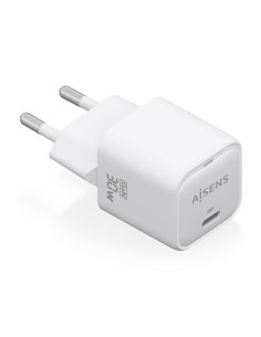 CARGADOR AISENS GAN 30W 1XUSB-C PD3.0 QC4.0 BLANCO