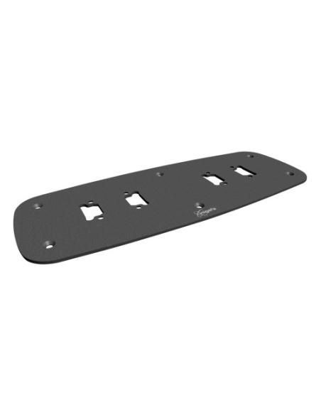 VOGELS PFF 7070 FLOOR MOUNT PLATE DOUBLE BLACK (PFF7070)