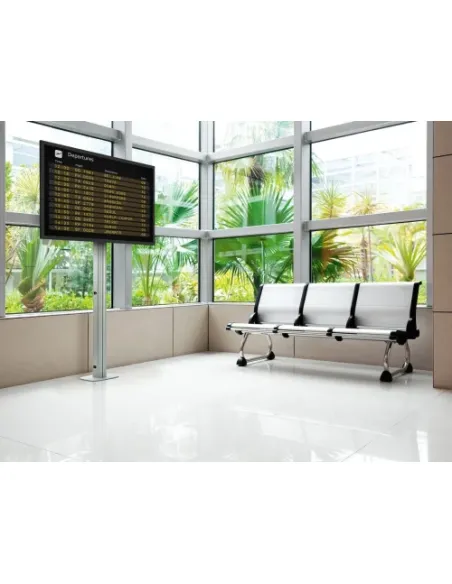 VOGELS PFF 7070 FLOOR MOUNT PLATE DOUBLE BLACK (PFF7070)