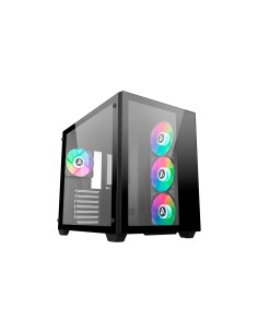 CAJA ATX ABYSM GAMING DANUBE SAVA 285 BX203  BLACK ARGB AB128512