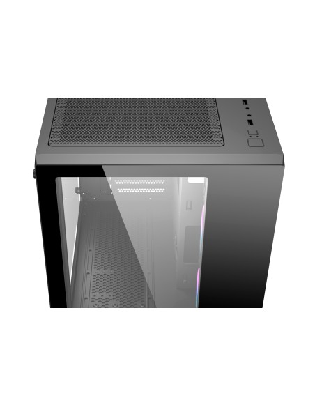 CAJA ATX ABYSM GAMING DANUBE SAVA 285 BX203  BLACK ARGB AB128512