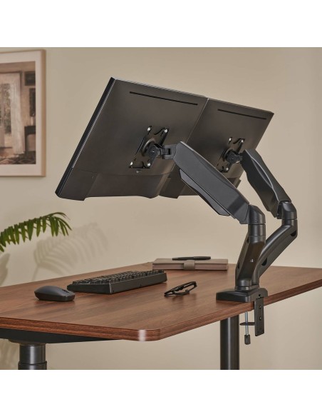 SOPORTE MESA GIR INCL MONITOR TV 9KG 3 PIV 2 BRAZ 17-32 NEGRO AISENS DT32TSR-221