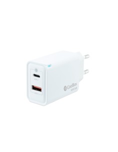 CARGADOR USB COOLBOX PARED USB-C USB-A 45W COO-CUP-45CA