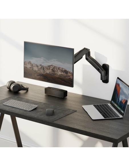 SOPORTE GIRA INCL MONITOR TV 9KG 3 PIV 1 BRAZ 17-32 NEGRO AISENS WT32TSR-223