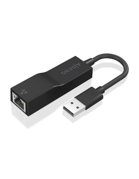 CONVERSOR USB 3.0 A ETHERNET GIGABIT NEGRO 15CM AISENS A106-0766