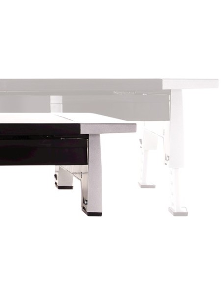 Fellowes Office Suites 71,1 cm (28") Independiente Negro, Pl