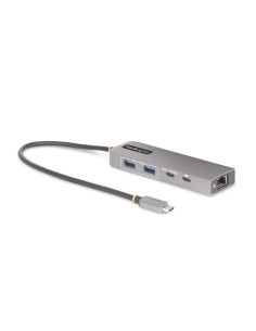 HUB USB-C 3 PUERTOS - RED - PD