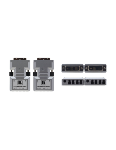 Kramer Electronics 610R/T(SET)/EU Transmisor y receptor de señales AV Metálico