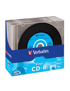 CDR 700 52X SLIM 10UDS VINILO