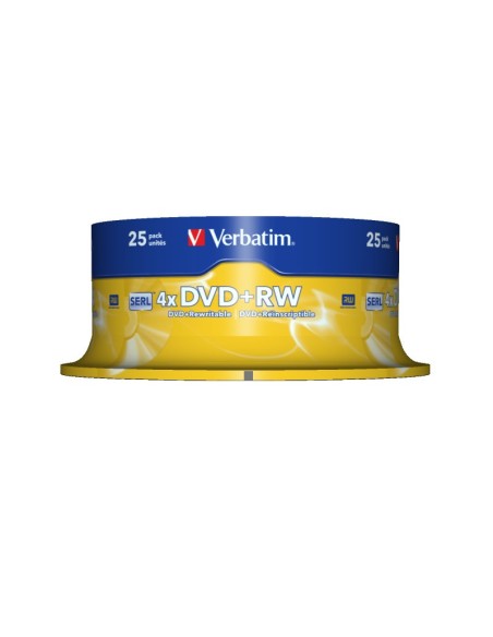 DVD RW 4.7 4X LATA 25 VERBATIM