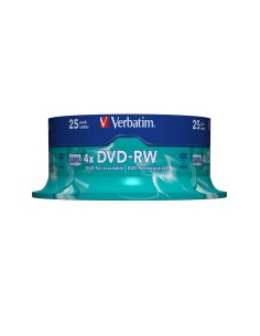 DVD-RW 4.7 4X LATA 25 VERBATIM