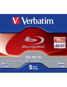 BD-RE 2X DOUBLE LAYER 50GB  PACK 5U