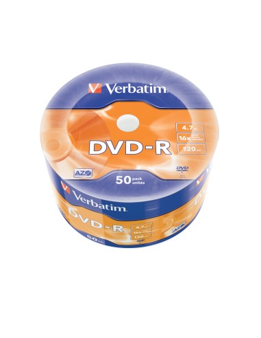 DVD-R AZO 4.7GB 16X MATT SILVER 50U