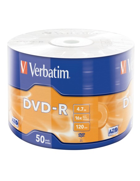 DVD-R AZO 4.7GB 16X MATT SILVER 50U