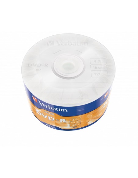 DVD-R 4.7GB 16X MATT SIVER PACK50