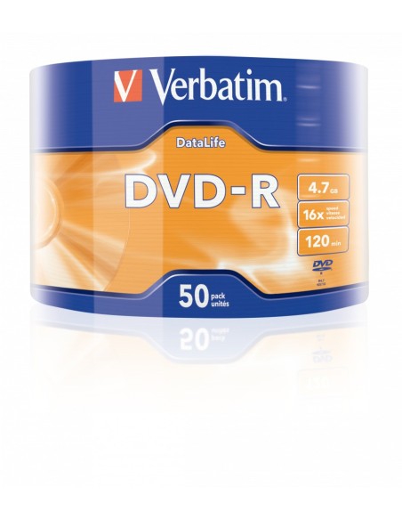 DVD-R 4.7GB 16X MATT SIVER PACK50