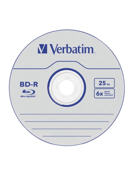 BD-R SL DATALIFE 25GB 6X 25PACK