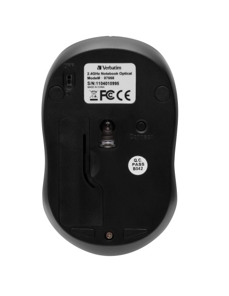 RATON OPTICO GO NANO WIRELESS NEGRO