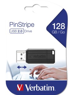 128G USB STORENGO PINSTRIPE NEGRO