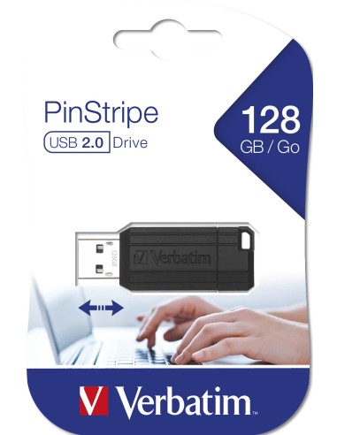 128G USB STORENGO PINSTRIPE NEGRO