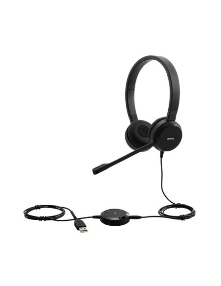 LENOVO WIRED VOIP STEREO HEADSET